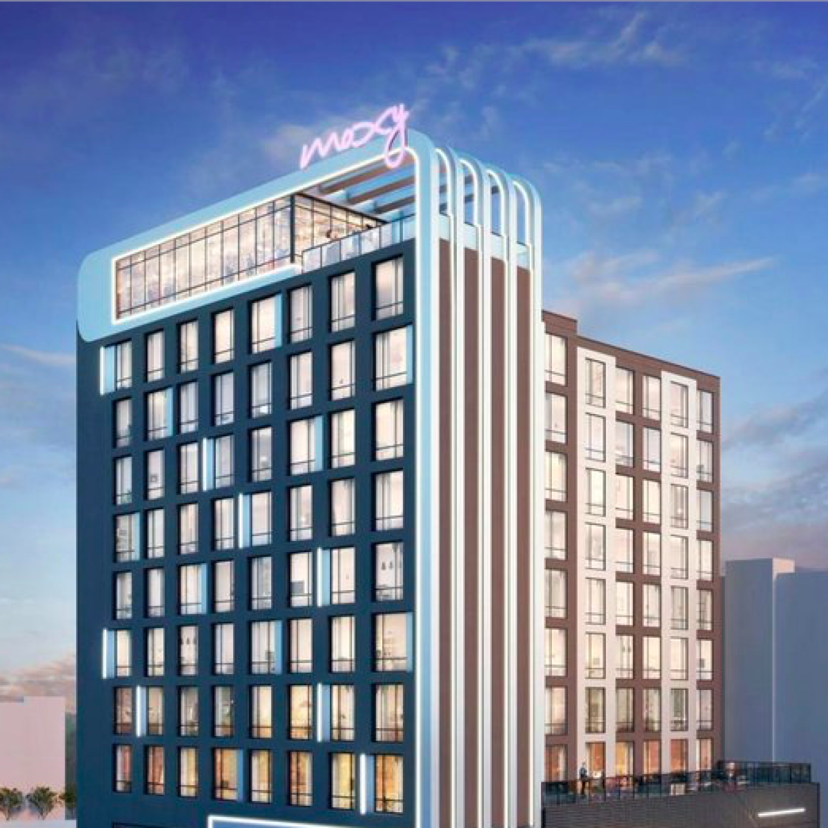 Moxy hotel tower a go in downtown Atlanta, filings indicate